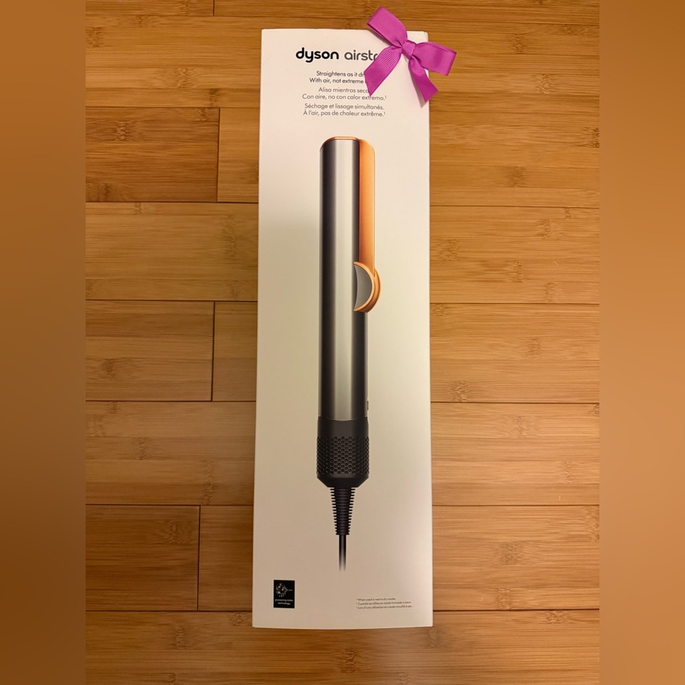 Dyson AirStrait Hair Tool | Nickel and Copper